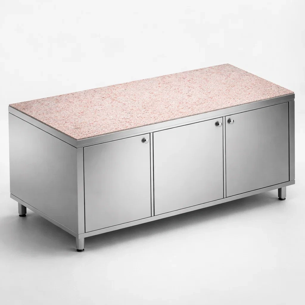 Meuble Neutre - Avec Portes (Dessus Granit)