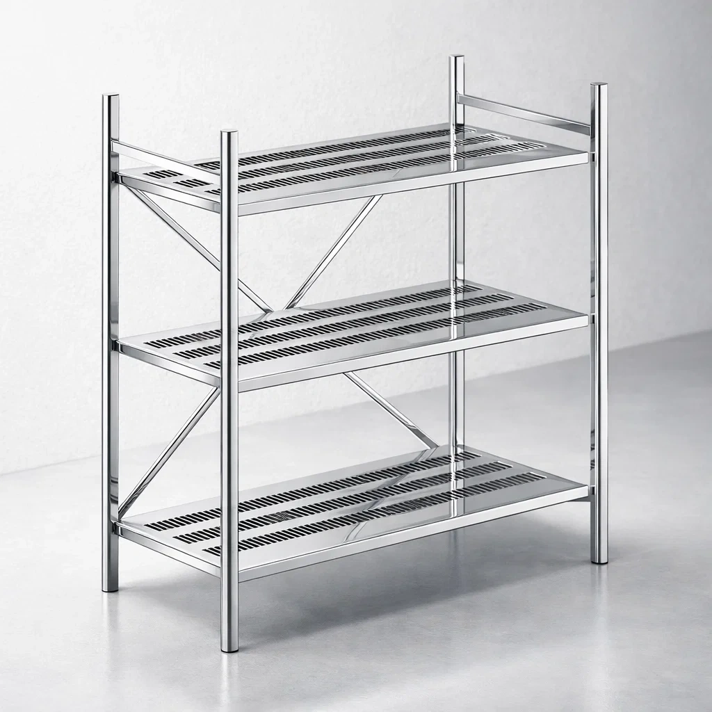 Étagère de rangement à 3 plateaux auto-ventilés (Standard)