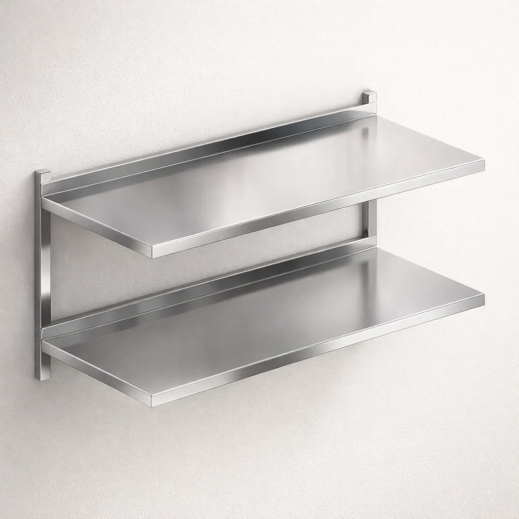 Étagère suspendue double (Plateau plein)