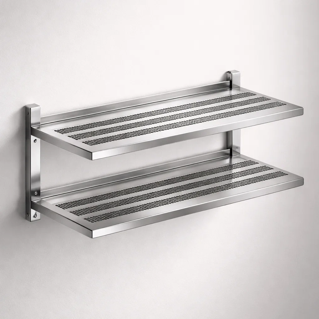 Étagère suspendue double (Plateau ventilé)