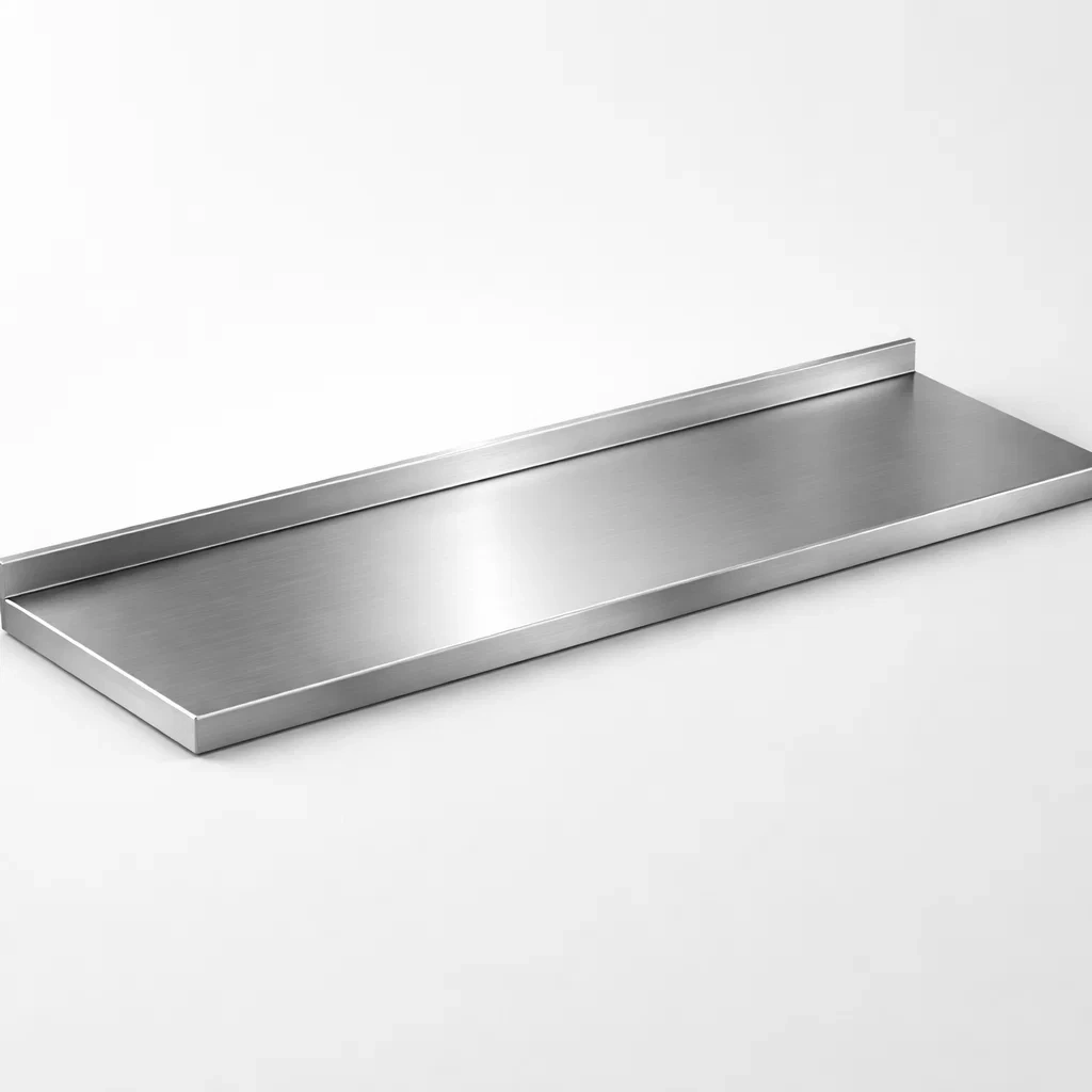 Plateau plat. plein étagère. Suspendue simple