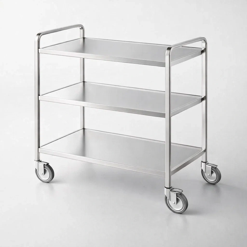 Chariot de service (3 niveaux)